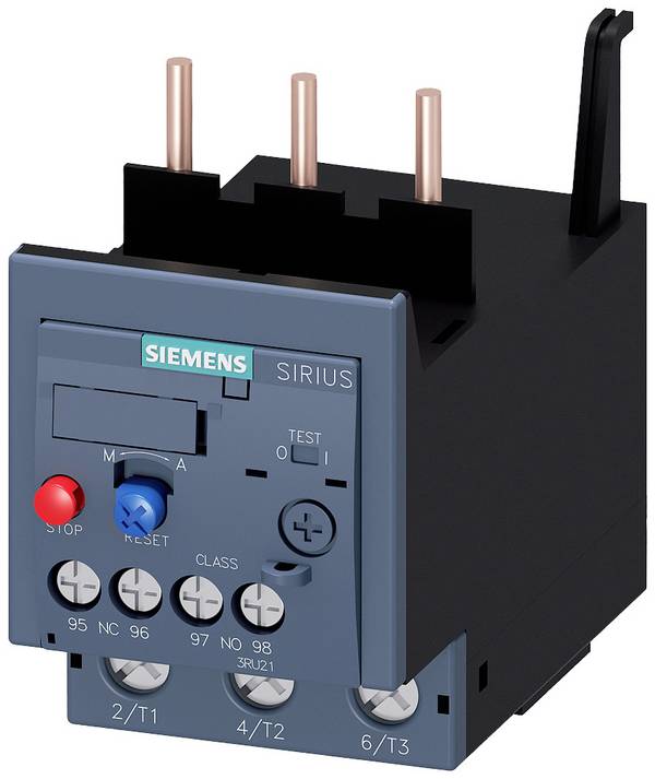 Siemens přepěťové relé 690 V/AC 1 spínací kontakt, 1 rozpínací kontakt 1 ks 3RU2136-4RB0 přetížení