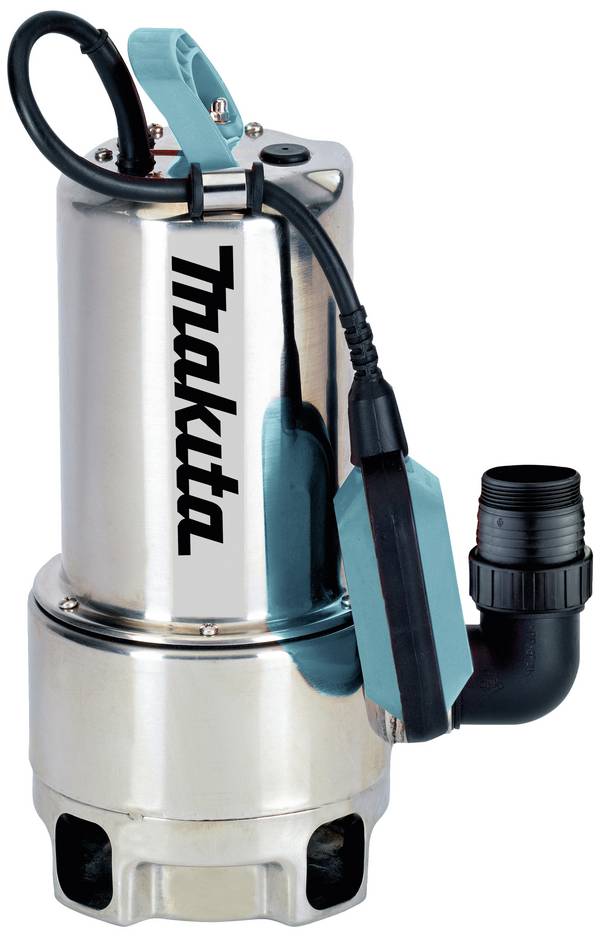 Makita PF1110 PF1110 ponorné čerpadlo pro užitkovou vodu, se chráněnou zástrčkou, 15000 l/h, 10 m