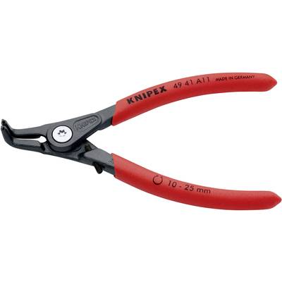 Knipex 49 41 A11 kleště na pojistné kroužky Vhodné pro (kleště na pojistné kroužky) vnější kroužky  10-25 mm Tvar hrotu 