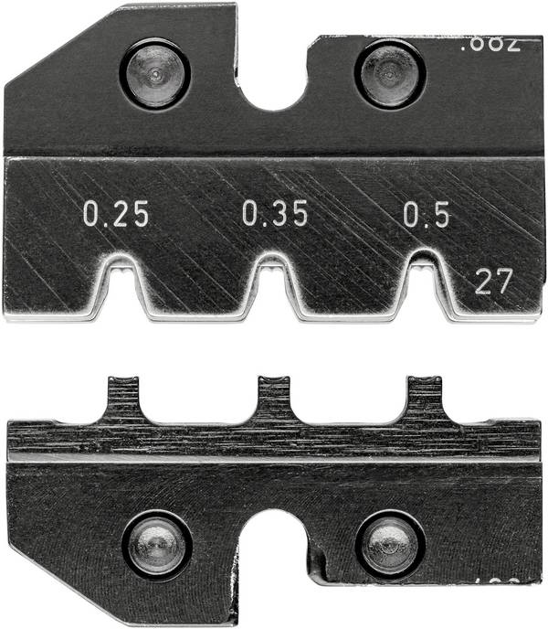 Knipex  97 49 27 krimpovací nástavec zástrčka MQS   0.25 do 0.5 mm²