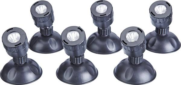 Pontec 43187 podvodní osvětlení   LED 0.5 W černá