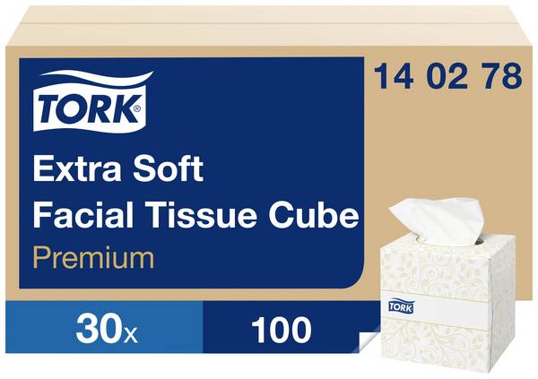 TORK  140278 Kosmetické ubrousky  Barva bílá 3000 ks