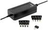 HyCell 1201-0010 zásuvkový napájecí adaptér, nastavitelný, 5 V/DC, 6 V/DC, 7.5 V/DC, 9 V/DC, 12 V/DC, 13.5 V/DC, 15 V/DC, 3000 mA, 36 W