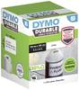 DYMO 2112287 etikety v roli 159 x 104 mm polypropylenová fólie bílá 200 ks trvalé univerzální etikety, Adresní nálepky