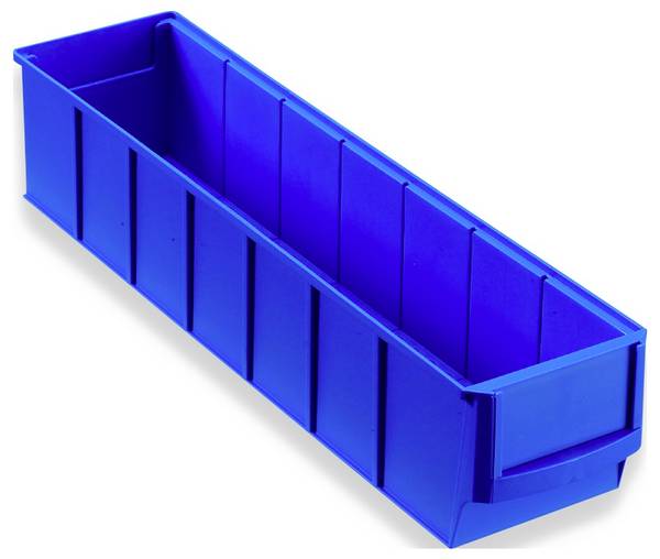 Allit 456540 skladový box , Regal-Industriebox Gr. 400S, (d x š x v) 400 x 91 x 81 mm, modrá, 1 ks