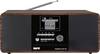 Internetové, DAB+ a FM rádio s CD/MP3 Imperial DABMAN i200CD s DLNA, Wi-Fi, dřevo