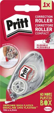 Pritt korekční váleček compact flex 4.2 mm bílá 10 m 1 ks