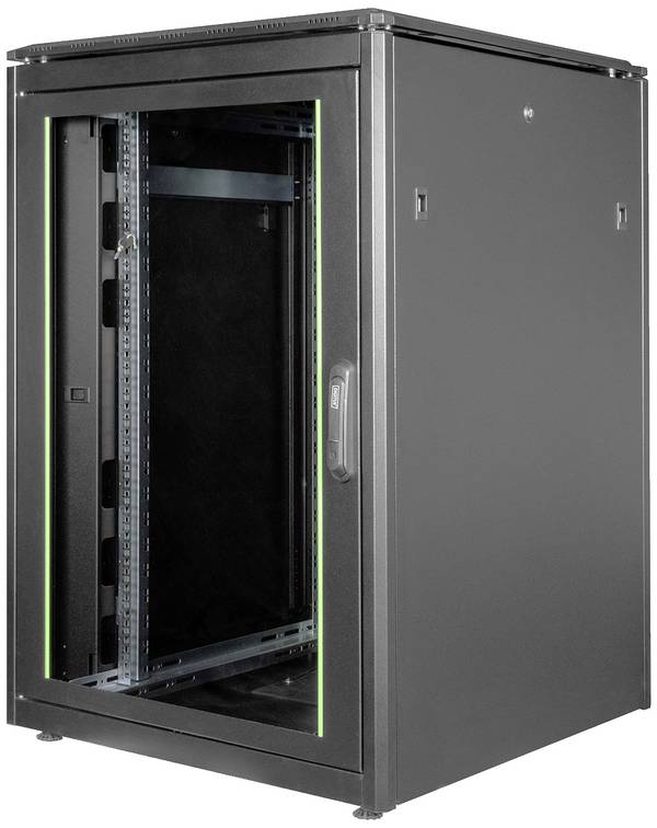 Digitus DN-19 22U-8/8-B-1 19" skříň pro datové sítě (š x v x h) 800 x 1164 x 800 mm 22 U černá (RAL 9005)