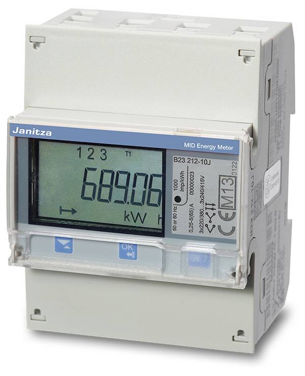 Janitza B23 313-10J 1401358 třífázový elektroměr Úředně schválený: Ano 1 ks