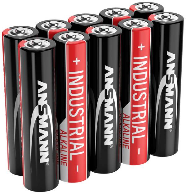 Ansmann Industrial mikrotužková baterie AAA alkalicko-manganová  1.5 V 10 ks