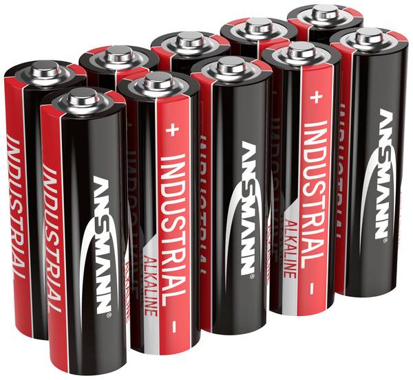 Ansmann Industrial tužková baterie AA alkalicko-manganová  1.5 V 10 ks