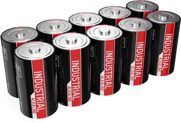 Ansmann Industrial baterie velké mono D alkalicko-manganová  1.5 V 10 ks