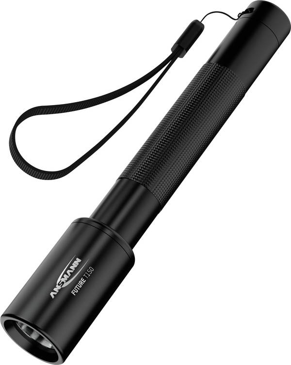 <br>  Ansmann<br>  T150<br>  1600-0145<br>  LED<br>  kapesní svítilna<br>  <br>  na baterii<br>  150 lm<br>  10 h<br>  100 g<br>