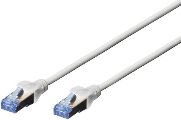 Digitus DK-1531-150 RJ45 síťové kabely, propojovací kabely CAT 5e SF/UTP 15.00 m šedá kroucené páry 1 ks