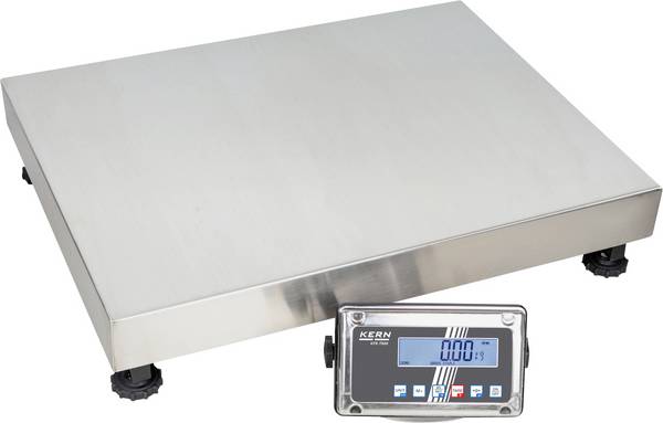 Kern SFE 300K-1LNM plošinová váha SFE 300K-1LNM  Max. váživost 300 kg Rozlišení 100 g napájeno akumulátorem, přes napájecí zdroj do zásuvky vícebarevná