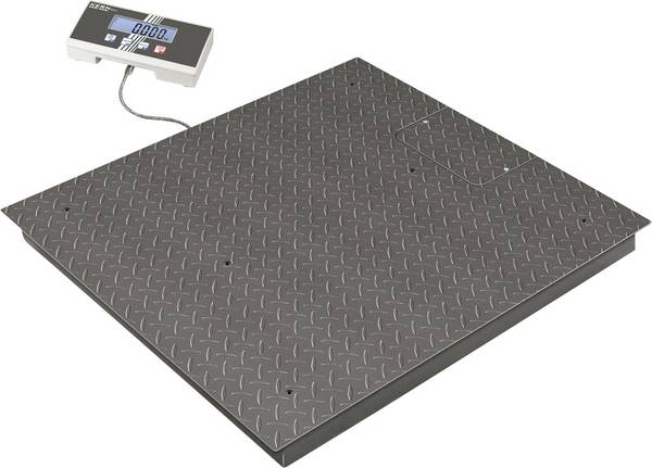 Kern KERN Podlahová váha BIC 1T-4  Max. váživost 1500 kg Rozlišení 200 g, 500 g přes napájecí zdroj do zásuvky tmavě šedá