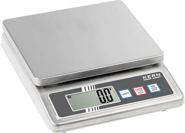 Kern FOB 5K-3NS stolní váha FOB 5K-3NS  Max. váživost 5 kg Rozlišení 1 g na baterii vícebarevná