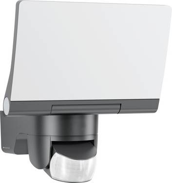 Steinel XLED home 2 S graphit 033064 venkovní LED reflektor s PIR detektorem Energetická třída (EEK2021): E (A - G) 13.7 W Barvy světla (LED svítidlo): teplá bílá