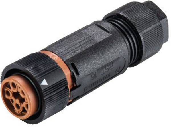 Wieland Electric RST16I5 S B1 ZT6S L BR 46.051.4550.4 kulatý faston, 1 ks