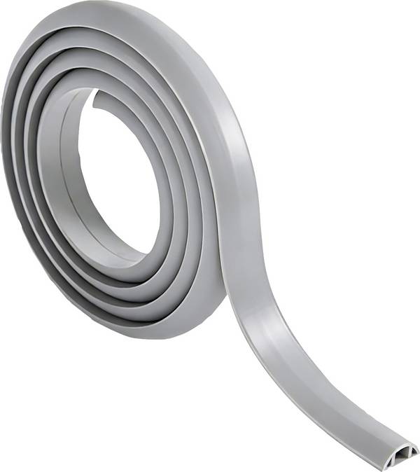 TRU COMPONENTS kabelový můstek 1566306 PVC šedá Kanálů: 1 1800 mm Množství: 1.8 m
