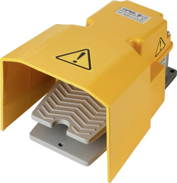 TRU COMPONENTS XF-502 nožní/ruční tlačítko, 250 V/AC, 15 A, 1 pedál, 1 ks