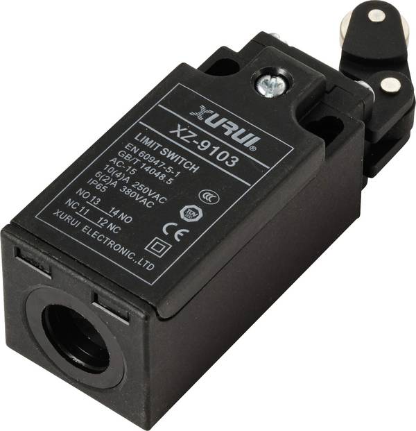 Koncový spínač XZ-9/103, 250 V AC / 10 A, rotující otočná páčka bez aretace, IP65, 1 ks