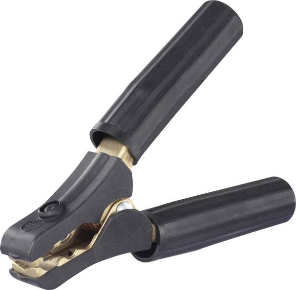 Krokosvorka max. 1 000 A / 30 V DC Šroub černá TRU COMPONENTS 1000A Množství: 1 ks