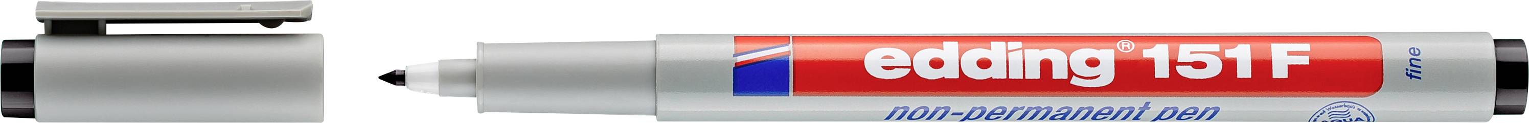 Edding popisovač fólií 151 F non-permanent pen 4-151001 černá