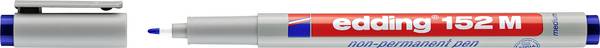 Edding popisovač fólií 152 M non-permanent pen 4-152003 modrá