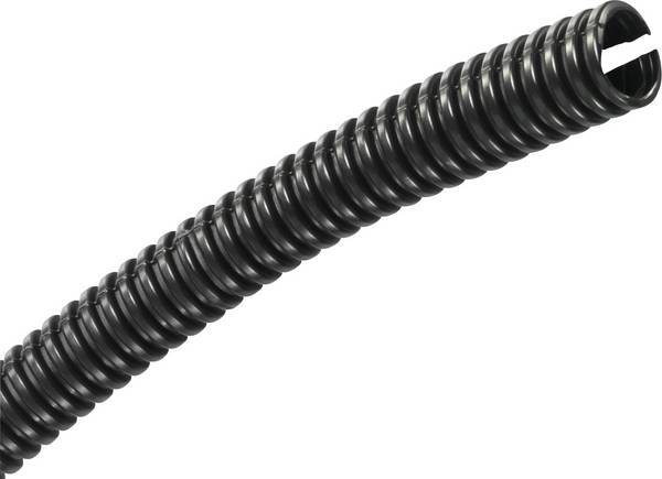 TRU COMPONENTS 1593170 TC-CRR07P203 ochranný husí krk černá 7.40 mm metrové zboží
