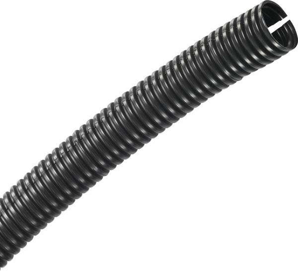 TRU COMPONENTS 1593173 TC-CRR19P203 ochranný husí krk černá 19.30 mm metrové zboží