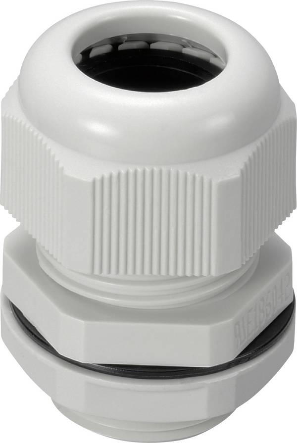 TRU COMPONENTS 1593313 kabelová průchodka M20 polyamid šedobílá (RAL 7035) 1 ks
