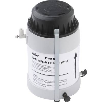 Filtrační jednotka Weller pro modely WFE, WFE-P, FE 4000, FT 12. Hlavní část je válcovitá s šedým krytem a černým víkem.