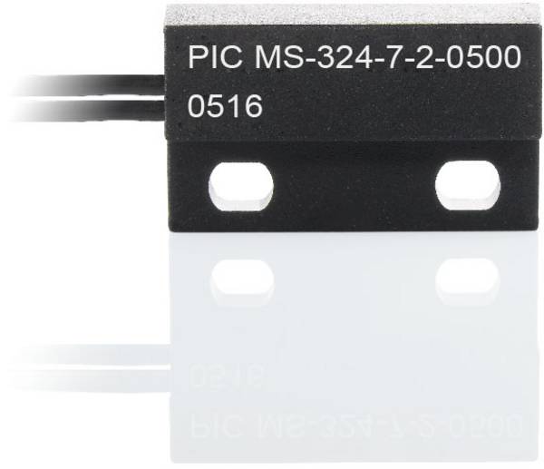 PIC MS-324-7-2-0500 MS-324-7-2-0500, jazýčkový kontakt, 1 rozpínací kontakt, 175 V/DC, 120 V/AC, 0.25 A, 5 W, 5 VA