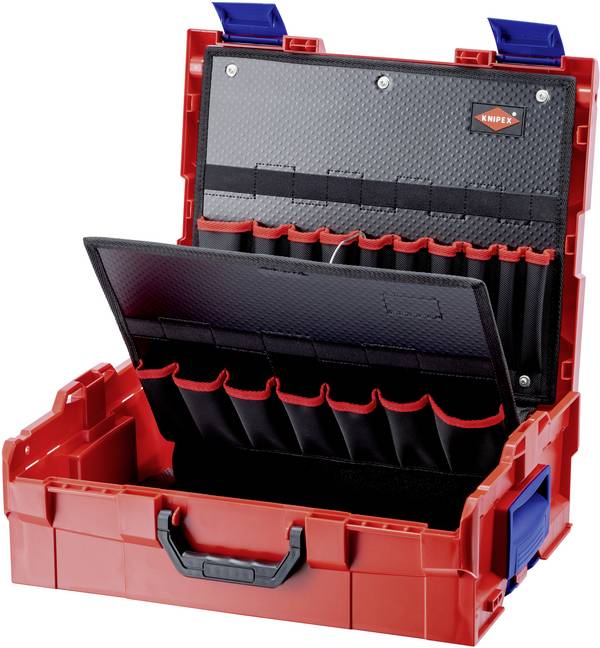 Knipex 00 21 19 LB kufr na elektrické nářadí, ABS, červená, (d x š x v) 442 x 357 x 151 mm
