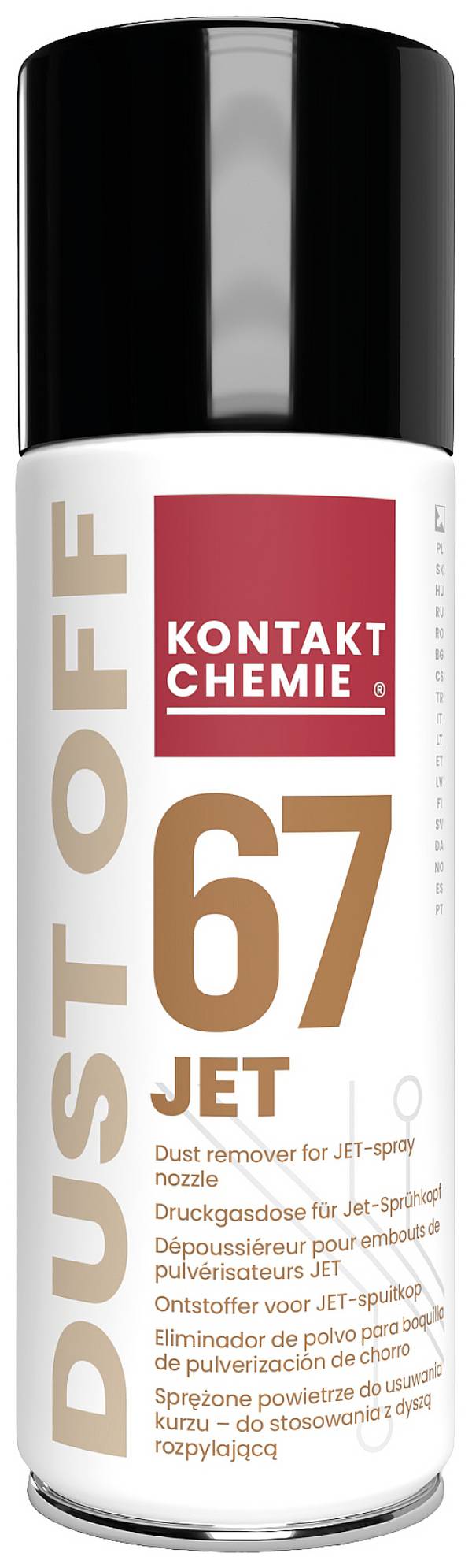 Kontakt Chemie 32692 DUST OFF 67 JET Přesný čistič   300 ml