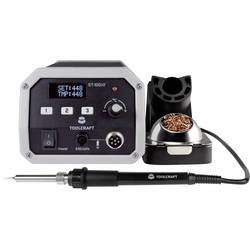 Vysokofrekvenční pájecí stanice TOOLCRAFT ST-100 HF TO-4878195, digitální displej, 100 W, 50 do 480 °C, + pájecí hrot