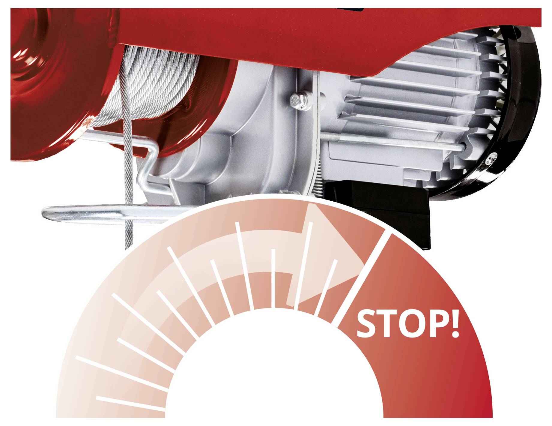 Einhell 2255150 elektrický lanový kladkostroj 600 kg, nosnost bez kladky 300 kg-5