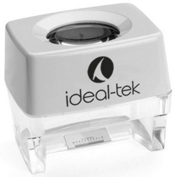Ideal Tek 818-01 stojací lupa  zvětšení: 8 x, Velikost objektivu: (Ø) 24 mm, bílá