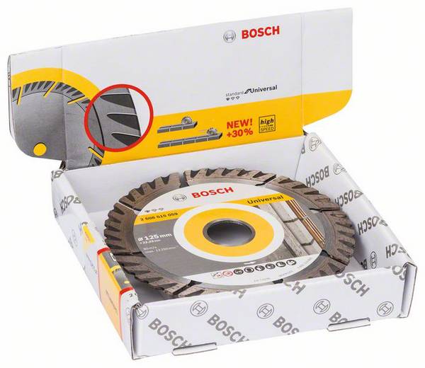 Bosch Accessories 2608615060 Standard for Universal Speed diamantový řezný kotouč Průměr 125 mm Ø otvoru 22.23 mm  10 ks