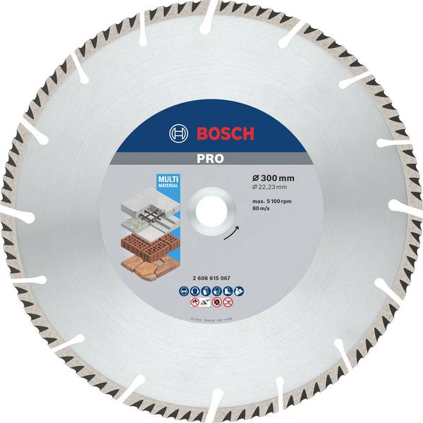 Bosch Accessories 2608615067 Standard for Universal Speed diamantový řezný kotouč Průměr 300 mm Ø otvoru 22.23 mm  1 ks