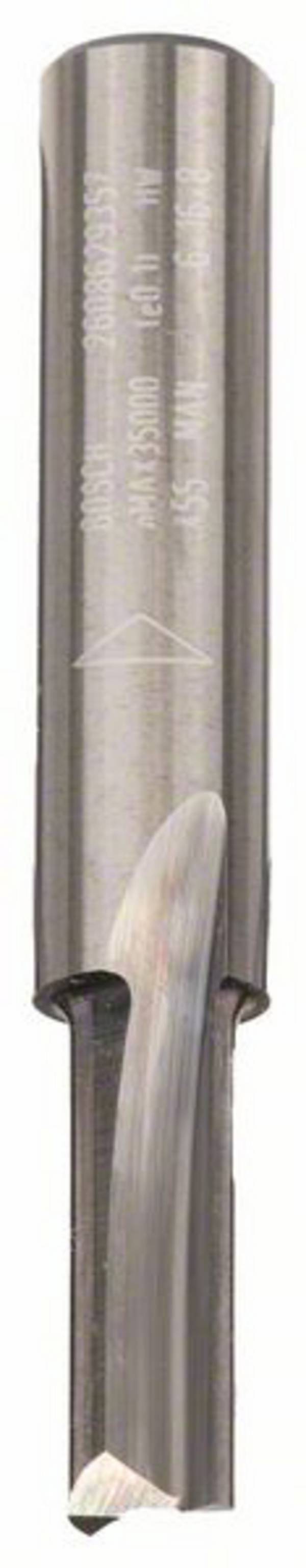 Bosch Accessories 2608629357 drážkovací fréza, tvrdokov, válec, Délka 50.8 mm, Vnější Ø 6 mm, Pracovní délka 16 mm, Ø hřídele 8 mm