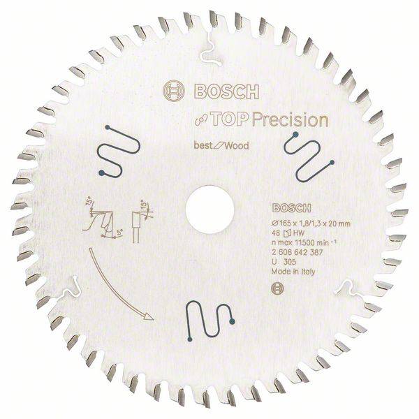 Bosch Accessories Top Precision Best for Multi Material 2608642387 pilový kotouč   165 x 20 x 1.3 mm Počet zubů (na palec): 56 1 ks