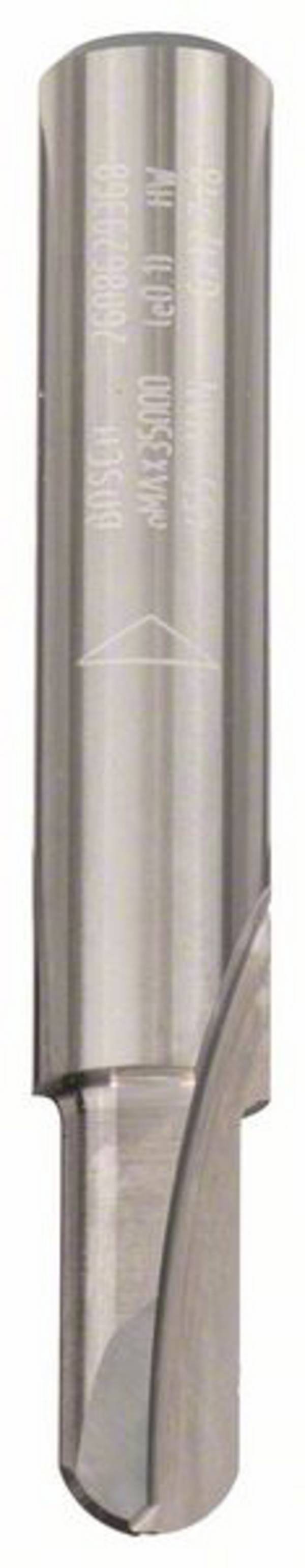 Bosch Accessories 2608629368 drážkovací fréza, tvrdokov, půlkruhový oblouk, Délka 50.8 mm, Vnější Ø 6 mm, Pracovní délka 12.7 mm, Ø hřídele 8 mm