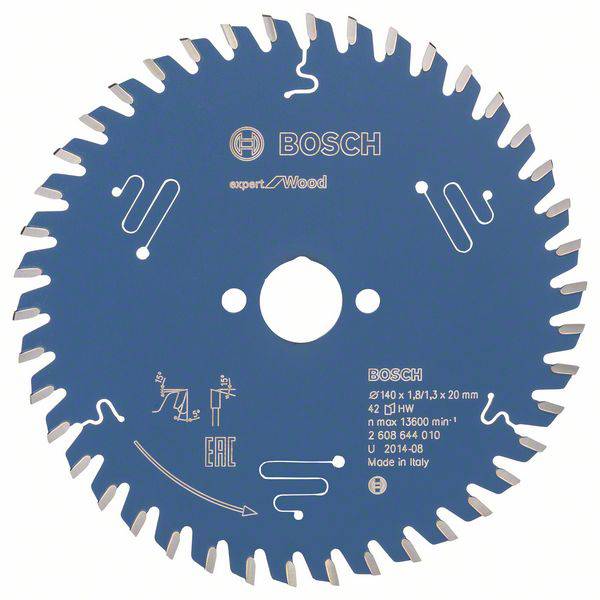 Bosch Accessories Expert for Wood 2608644010 pilový kotouč   140 x 20 x 1.3 mm Počet zubů (na palec): 42 1 ks