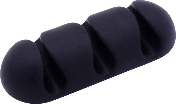 TRU COMPONENTS  držák kabelu samolepicí TC-6646568 Průměr kabelového svazku (rozsah) 6 mm (max)   transparentní 1 ks