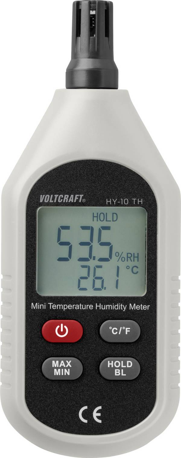 VOLTCRAFT HY-10 TH vlhkoměr vzduchu (hygrometr), 0 % rF-100 % rF