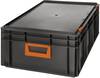 Alutec 139242210188 plastový box , Magnus PC 42, (š x v x h) 600 x 233 x 400 mm, černá, oranžová, 1 ks