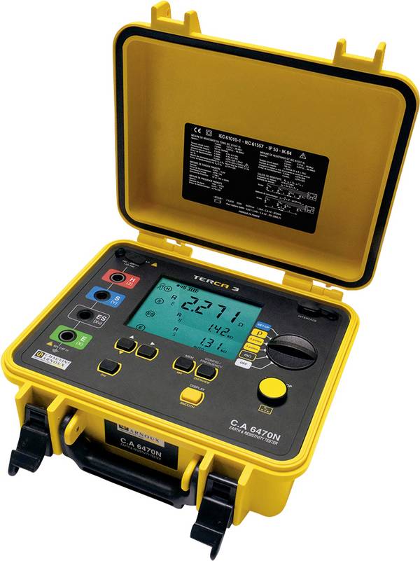Chauvin Arnoux C.A 6470N tester uzemnění