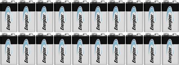 Energizer Max Plus Industrial baterie 9 V alkalicko-manganová  9 V 20 ks